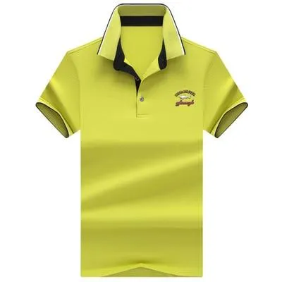 Brand New Fashion Men Polo Shirts 2018 Summer Luxury horse embroidery Breathable Camisa Masculina Soft Cotton solid Polo Men