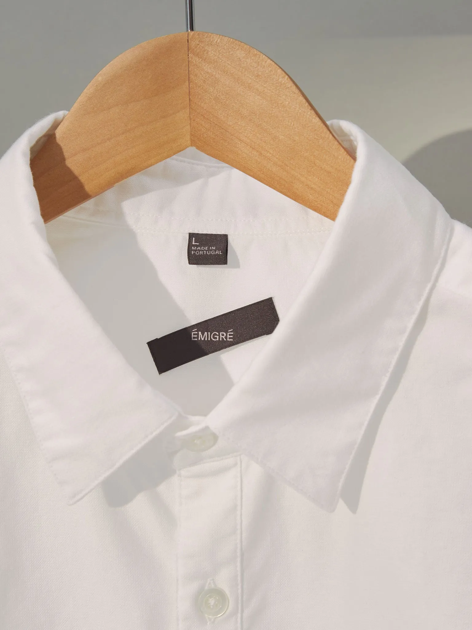 Cotton Oxford Shirt - White
