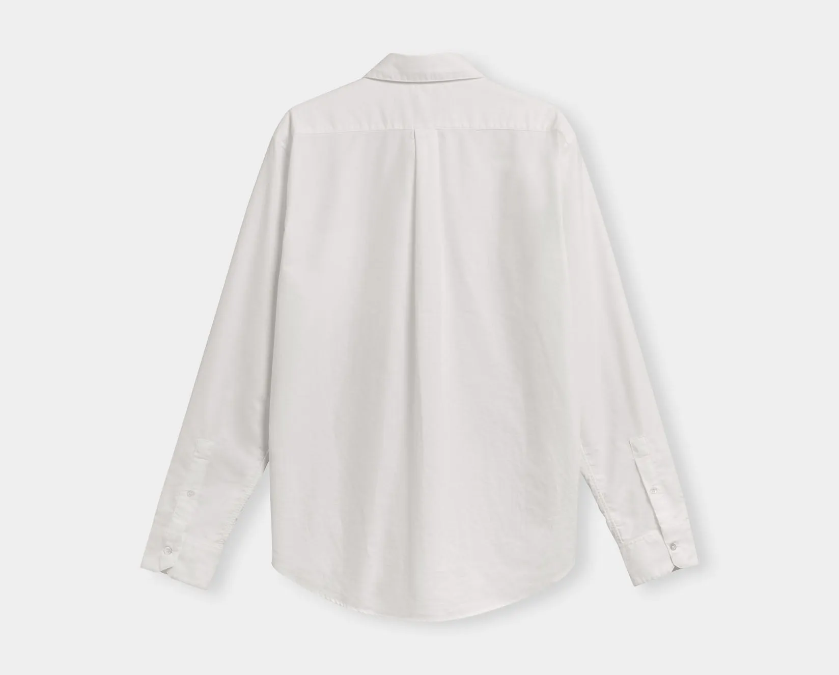 Cotton Oxford Shirt - White