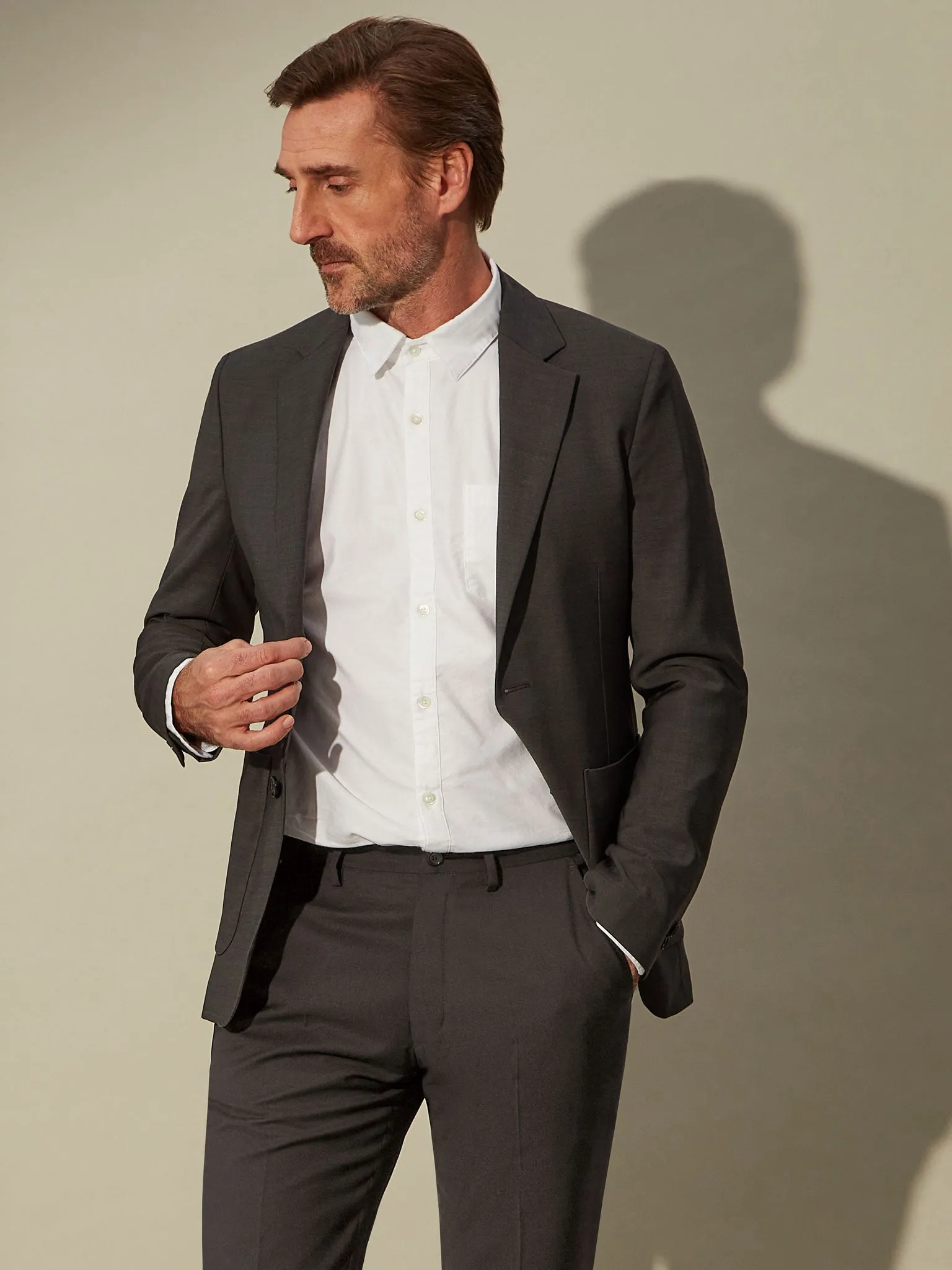 Cotton Oxford Shirt - White