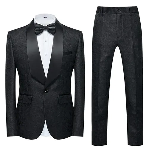 Dylan Brew Collections Mens Black Suits and Wedding Tuxedos