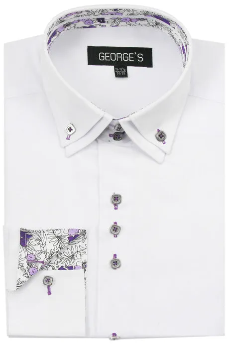 Fortino Landi AH610-W Mens Shirt