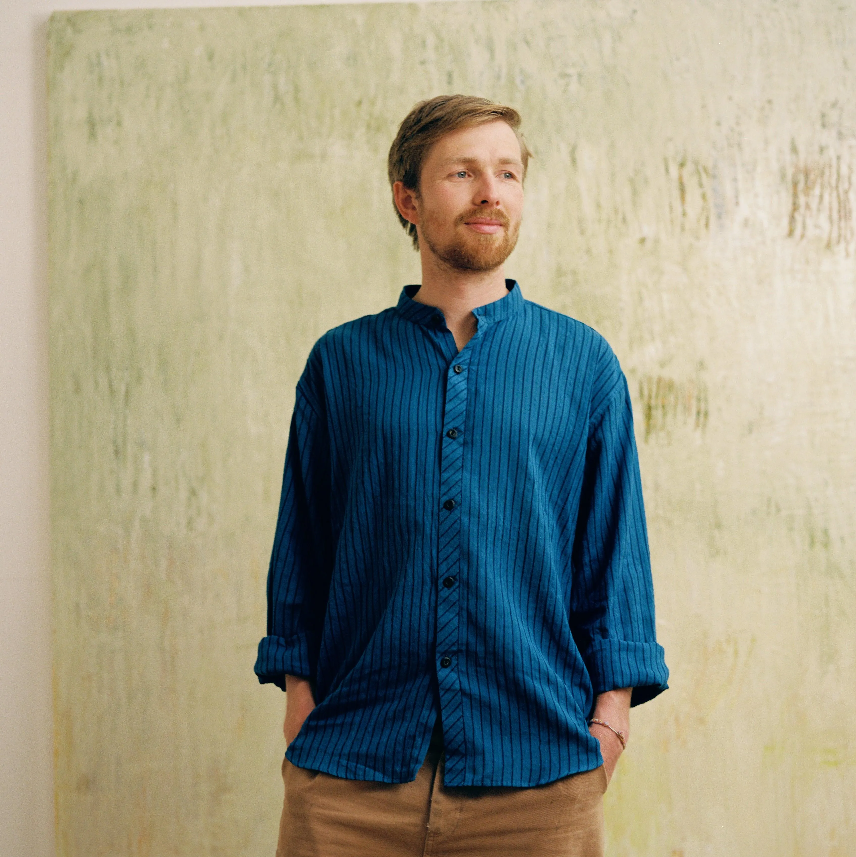 Indigo Stripe Shirt