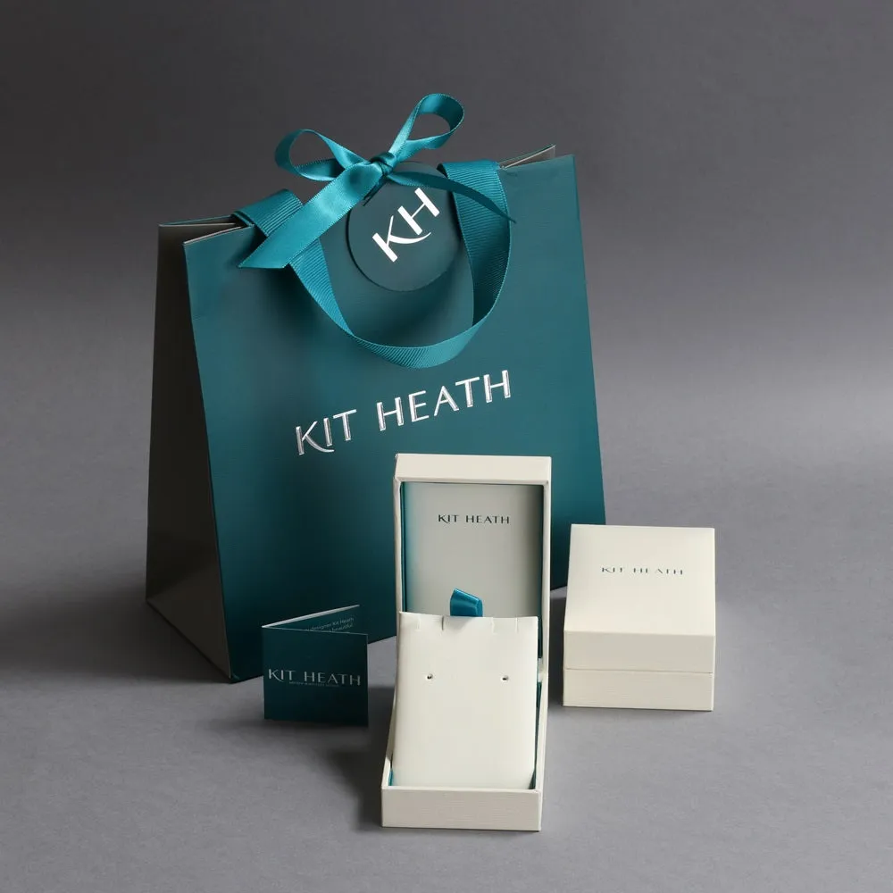 Kit Heath Coast Pebble Golden Stud Drop Earrings