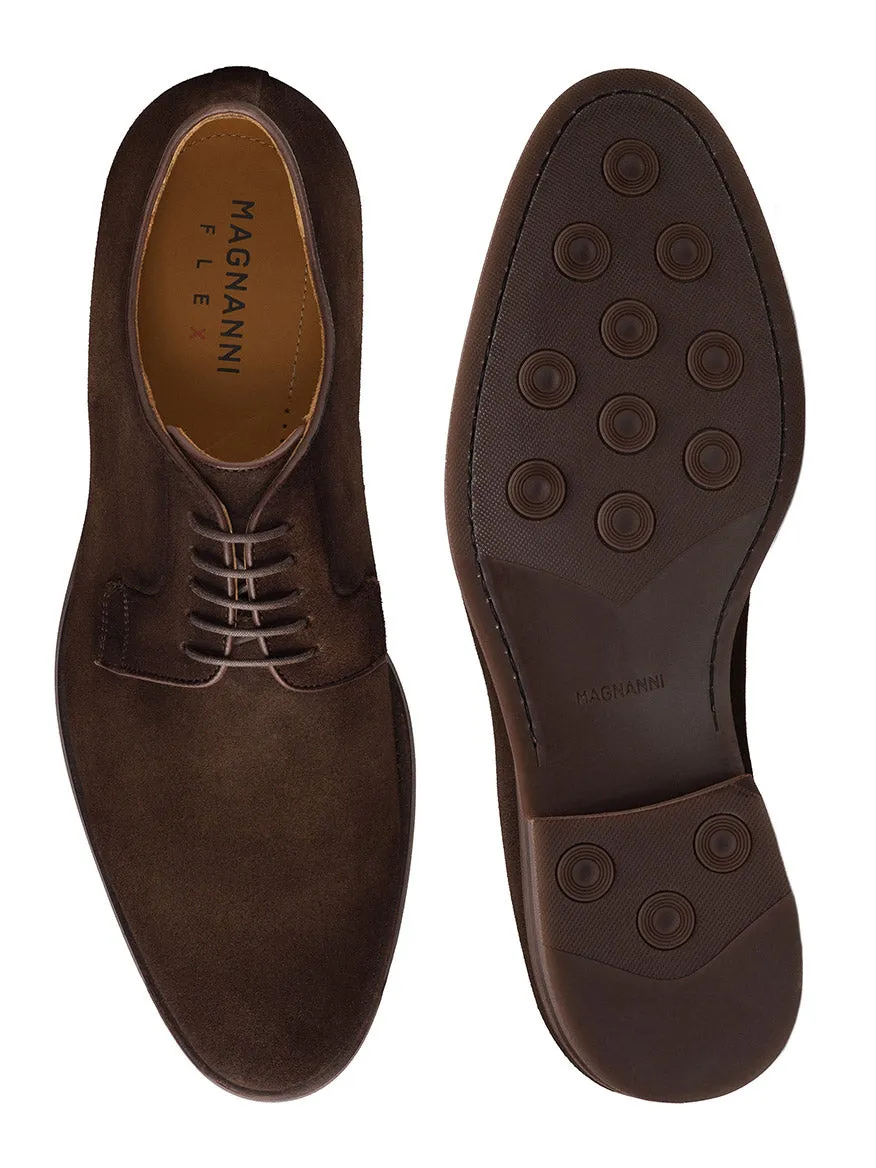 Magnanni Lanai in Midbrown Suede