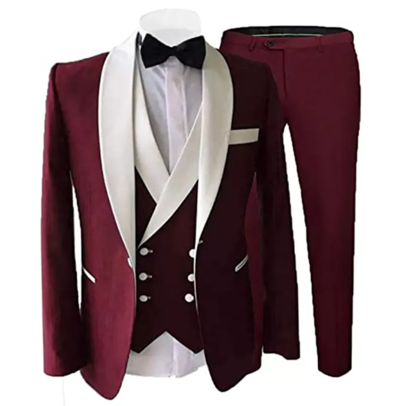 men suit 3 pc
