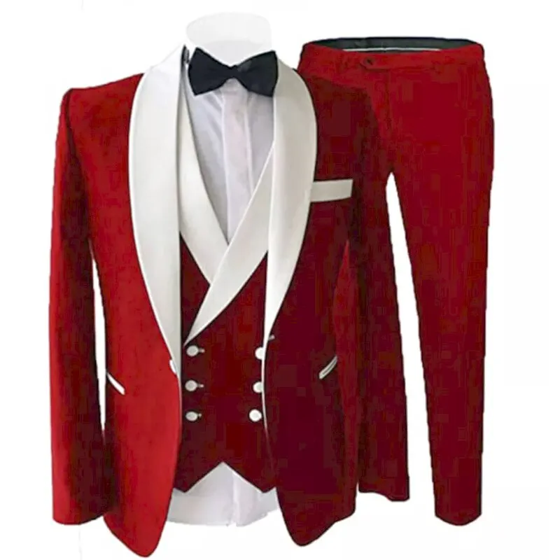 men suit 3 pc