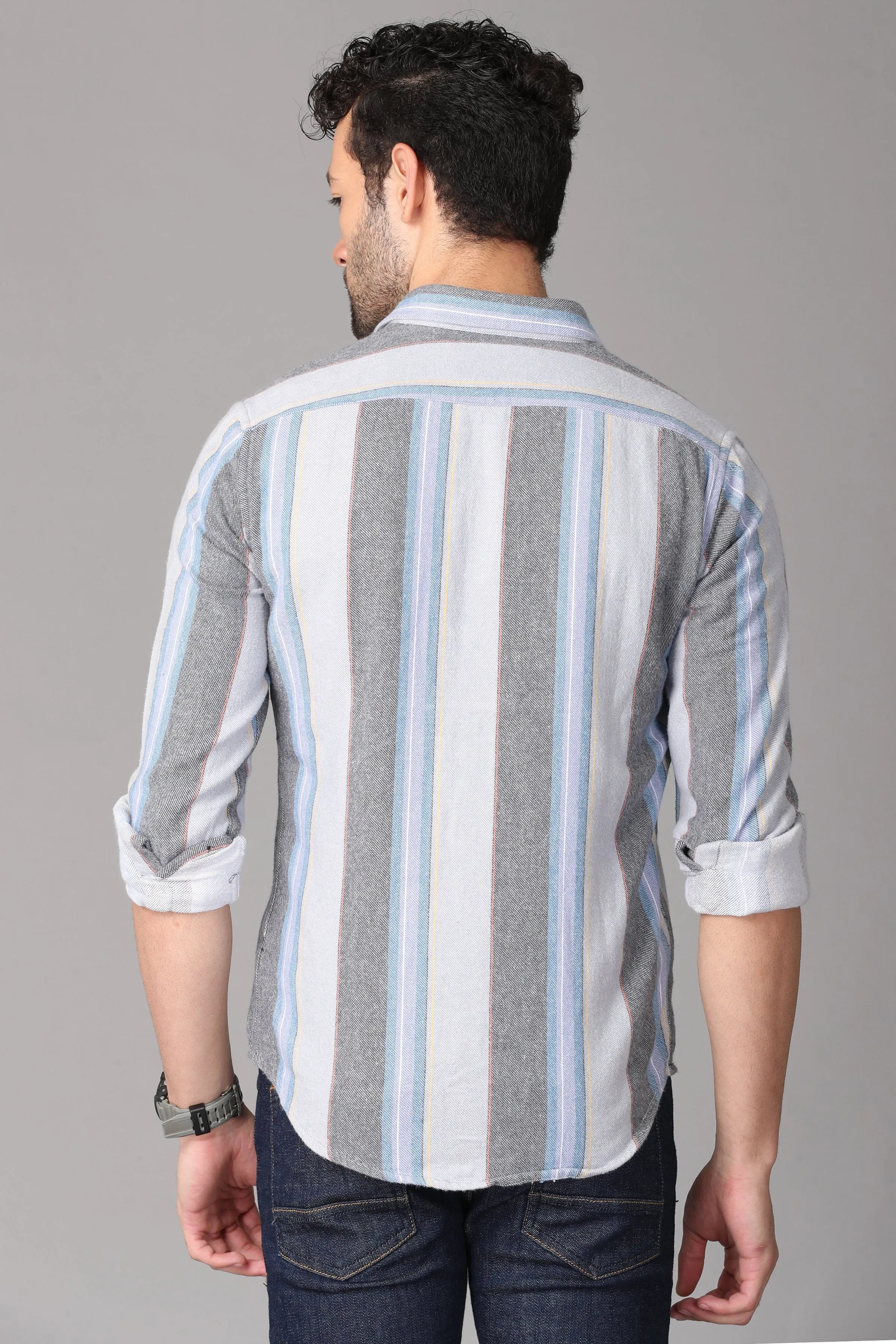 Multi Color Striped Shirt