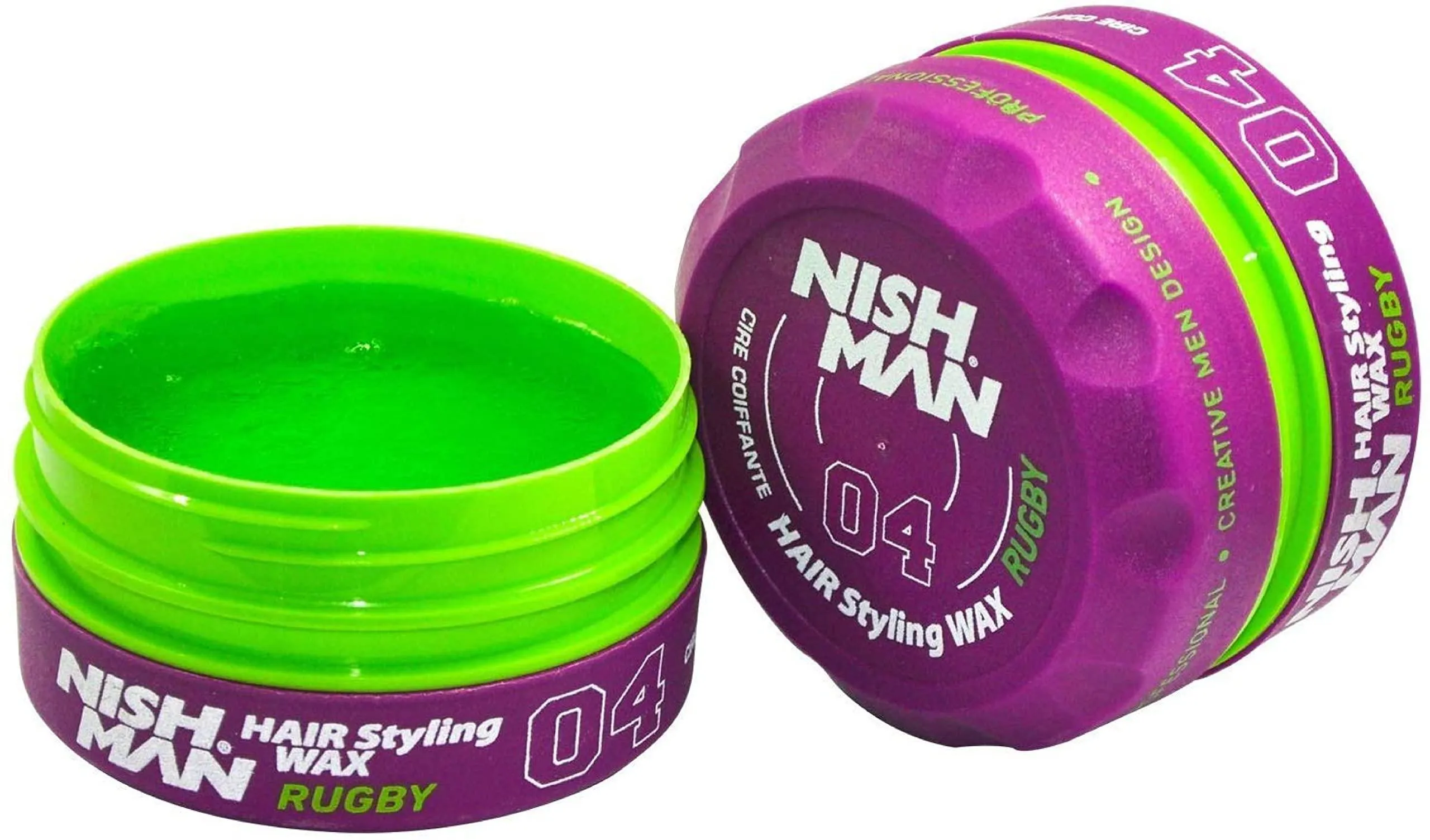 Nishman Aqua Hair Styling Wax 04 Rugby
