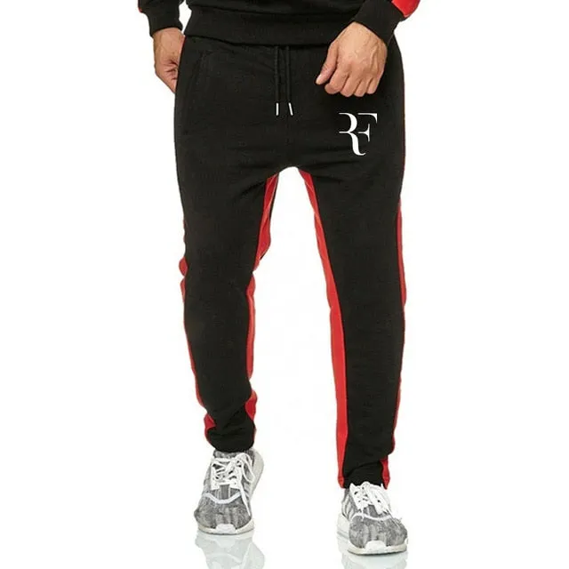 Nouveau 2019 printemps ensemble hommes vêtements de sport à la mode survêtements ensembles hommes musculation Hoodies   pantalon