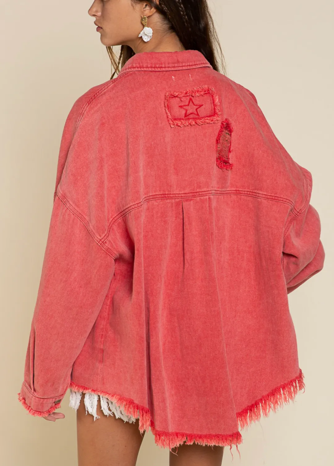 Out West Jacket - Apple Red