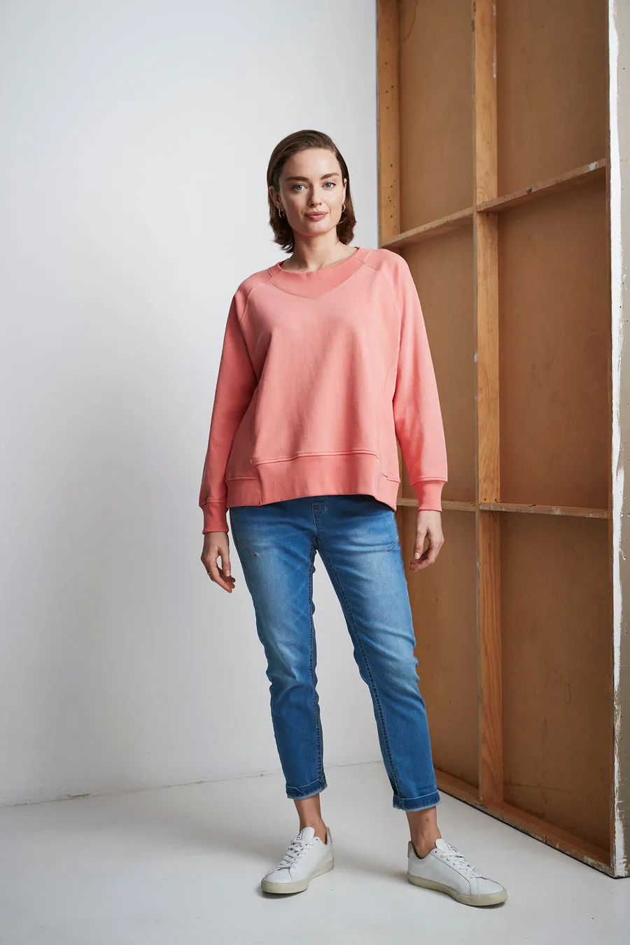 Parker Sweat - Peach