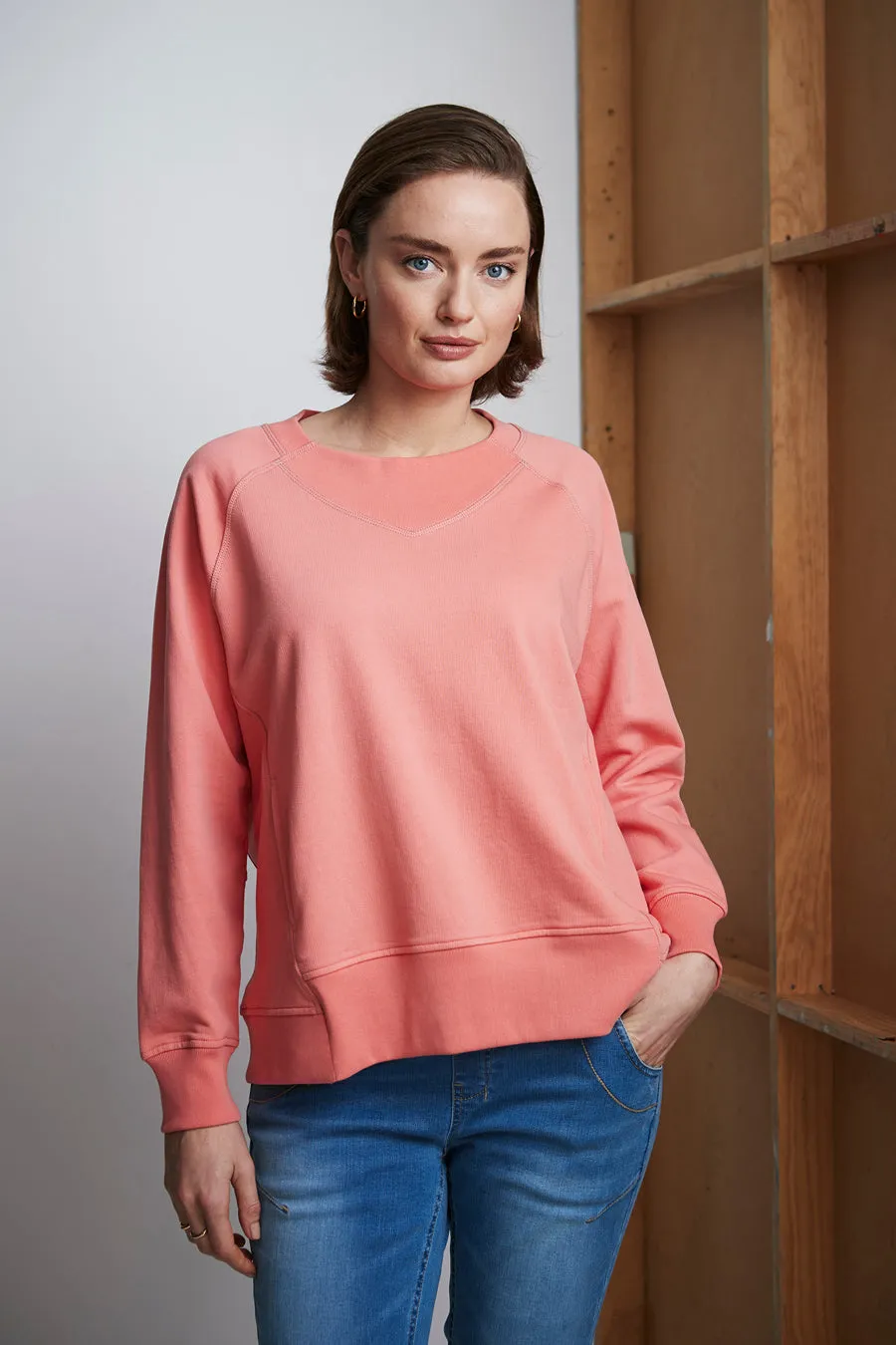 Parker Sweat - Peach