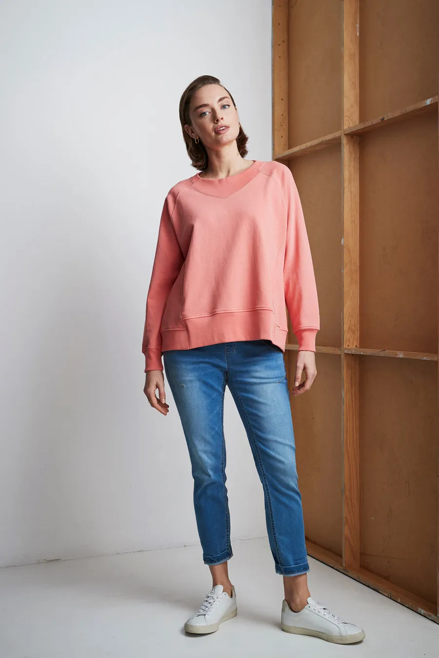 Parker Sweat - Peach