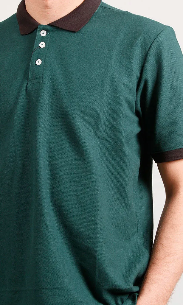 R205804 - Classic Pique Polo Shirt - Forest Green