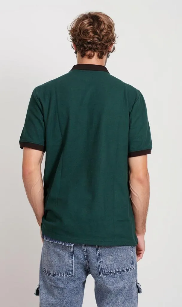 R205804 - Classic Pique Polo Shirt - Forest Green