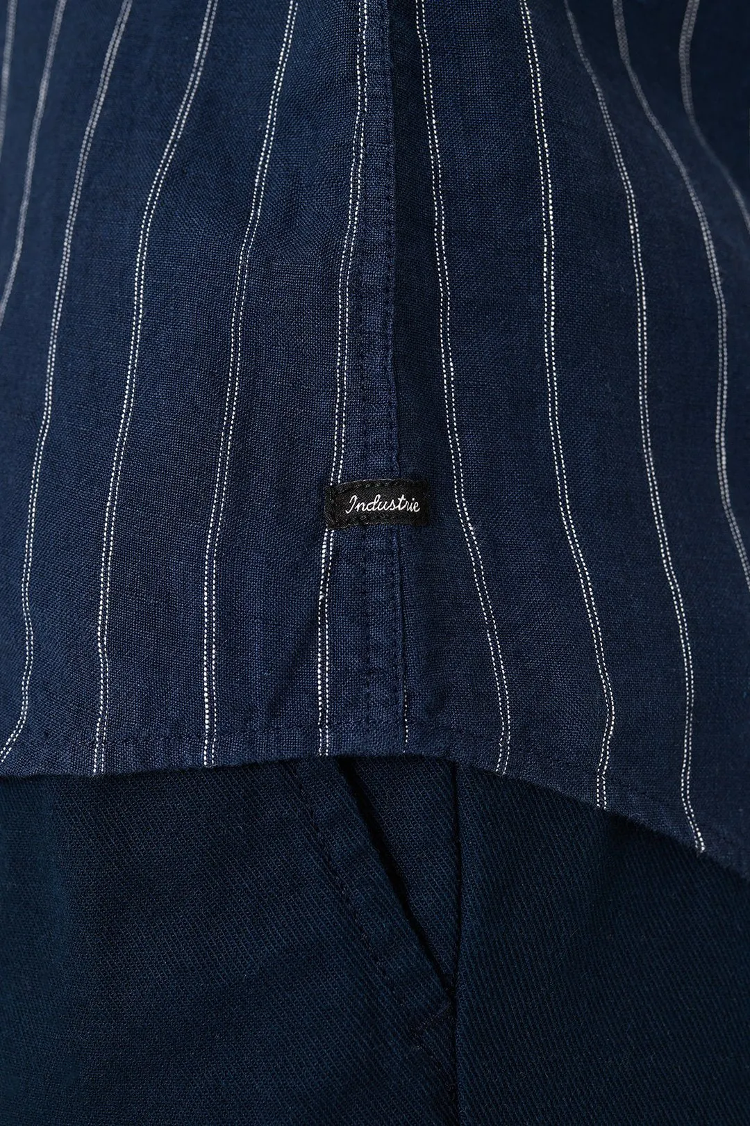 The Giacomo Linen Shirt - Navy